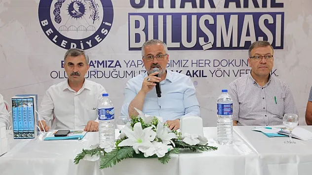 Bafra Belediye Başkanı Kılıç, muhtarlarla bir araya geldi