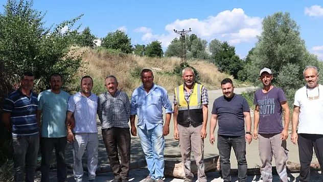 Havzalı muhtarlardan Samsun Büyükşehir Belediyesine teşekkür