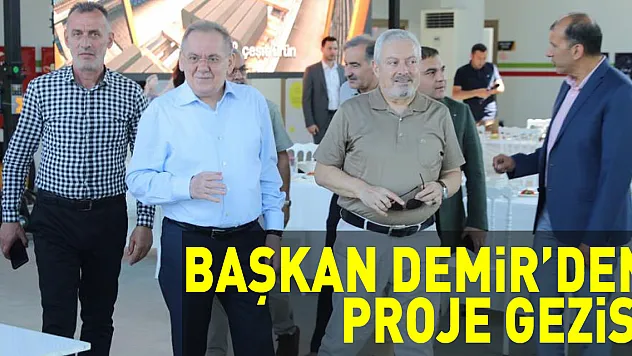 Başkan Demir'den meclis üyelerine proje gezisi: 'Geleceğin Samsun'unu inşa ediyoruz'