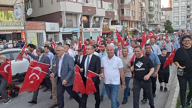 Bafra'da 15 Temmuz Demokrasi ve Milli Birlik Günü programı düzenlendi