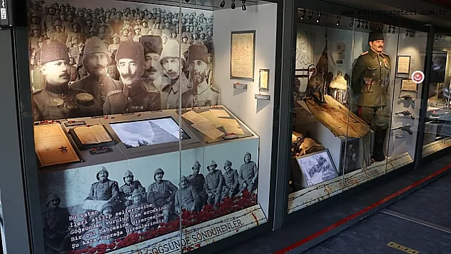 Çanakkale Savaşları Mobil Müzesi'ne yoğun ilgi