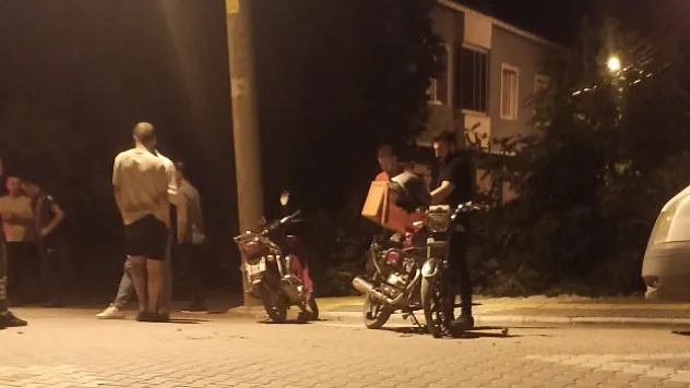 Motosikletler çarpıştı: 2 yaralı