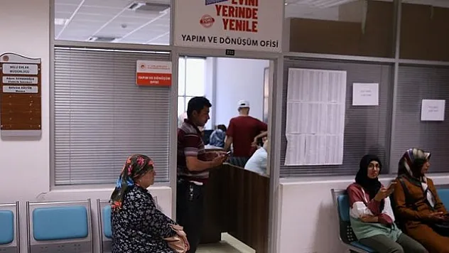 Yerinde Dönüşüm projesine 3,5 saatte 2 bin 920 başvuru