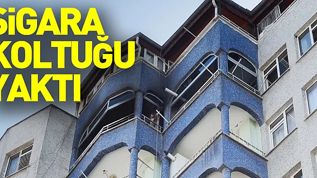 Sigara koltuğu yaktı: 1'i polis 2 kişi dumandan etkilendi