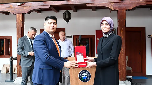 Vezirköprü Adliyesi veda yemeği için bir araya geld