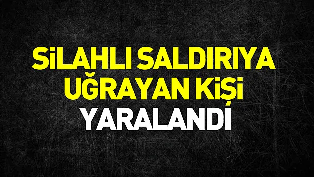 Samsun'da parkta silahlı saldırıya uğrayan şahıs yaralandı