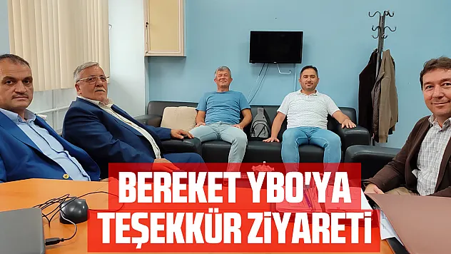 Salıpazarı Belediye Başkan Akgül'den Bereket YBO'ya teşekkür ziyareti