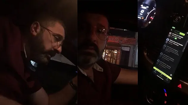 İstanbul'da müşterisine saldıran taksici kamerada: Taksim'e 250 lira ücret istedi