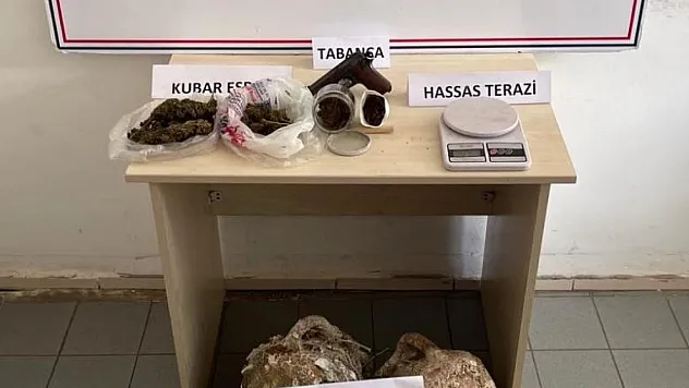 Jandarmadan uyuşturucu operasyonu: 1 gözaltı
