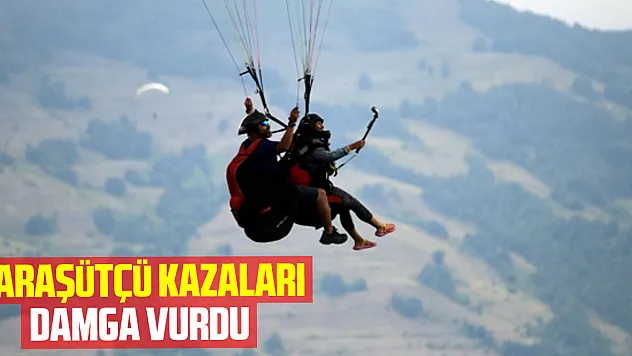 Kapıkaya Doğa Sporları Festivali'ne paraşütçü kazaları damga vurdu