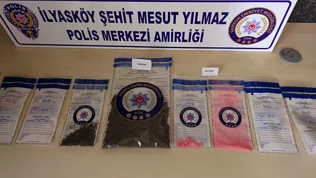 Şüpheli şahıslar uyuşturucuyla yakalandı