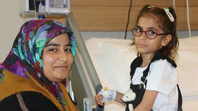 7 yaşındaki Hilal, milyonda bir görülen hastalığı atlattı