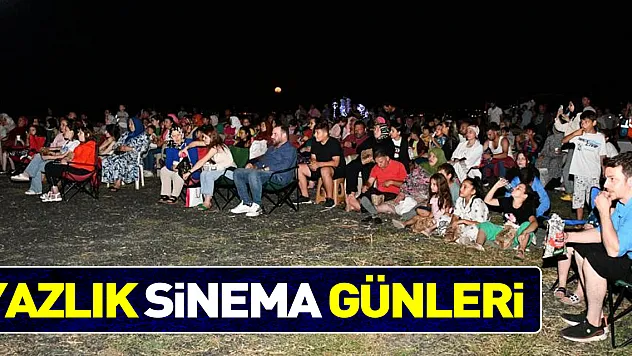 Terme'de 'Yazlık Sinema Günleri' başladı