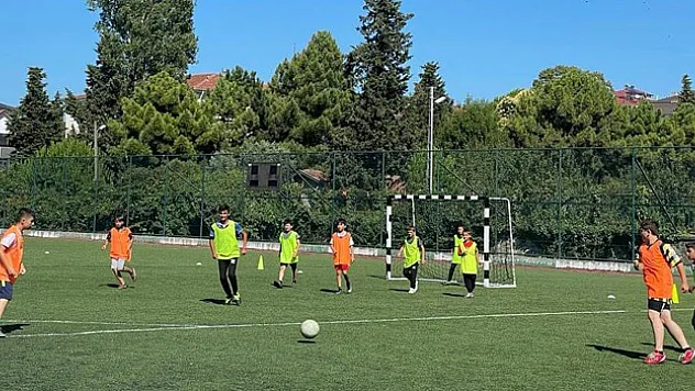 Alaçam'da camiler arası futbol turnuvası başladı