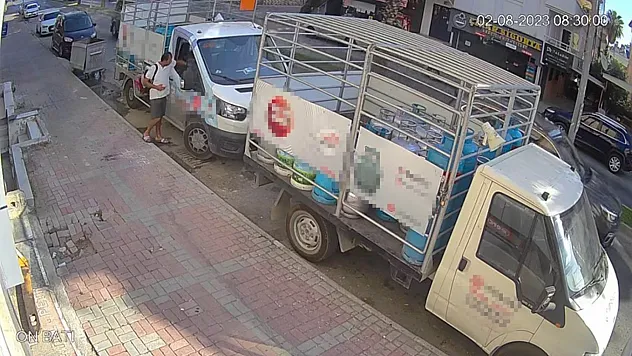 Hırsızın rahatlığı pes dedirtti!