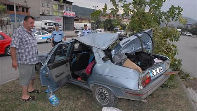 Otomobil takla attı: 3 YARALI