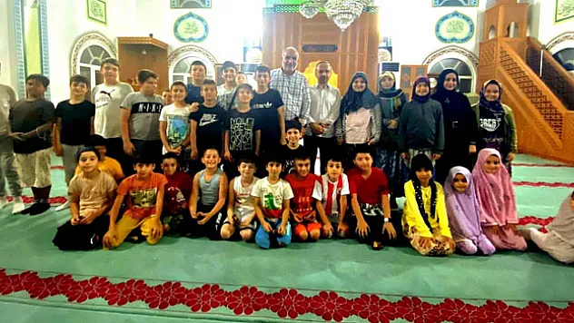 Canik'te 'Haydi Çocuklar Güle Oynaya Camiye Projesi'