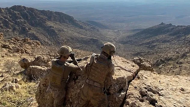 Suriye'nin kuzeyinde saldırı hazırlığındaki 12 PKK/YPG'li terörist etkisiz hale getirildi