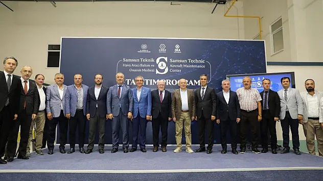 Samsun Teknik Hava Aracı Bakım ve Onarım Merkezi tanıtıldı