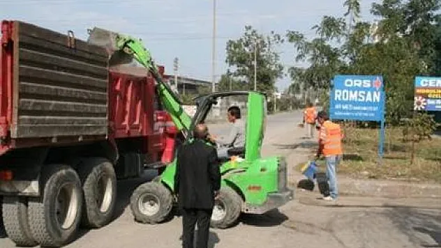 Sanayide temizlik çalışması