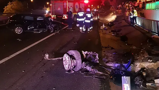 Çorlu'da feci kaza: Anne hayatını kaybetti, bebeği ağır yaralandı