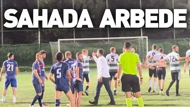 KÖYLER ARASI FUTBOL TURNUVASI'NDA ARBEDE