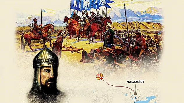 Sultan Alparslan, Malazgirt'te ordusundan 4 kat büyük Bizans ordusunu bozguna uğrattı