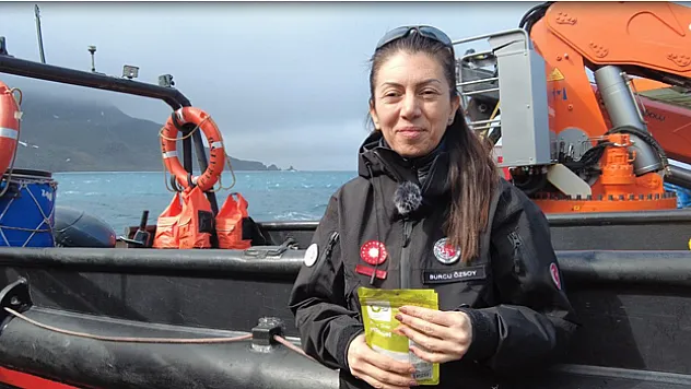 Gaziantep'te kurutulan dondurma ve meyvelerin tadı Antarktika'ya kadar uzandı