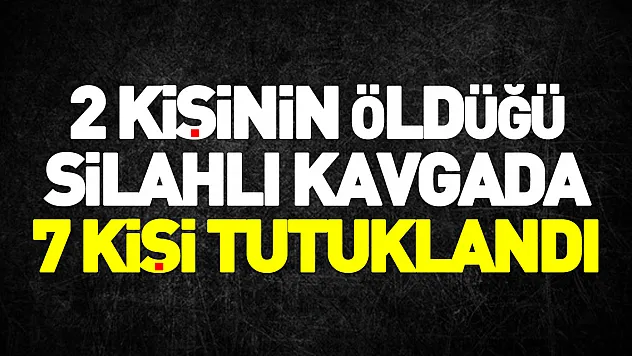 Samsun'daki silahlı kavgaya ilişkin adliyeye sevk edilen 10 kişiden 7'si tutuklandı