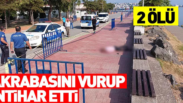 Akrabasını vurup polisten kaçarken intihar etti: 2 ölü