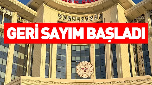 Samsun Şehir Hastanesi için geri sayım başladı