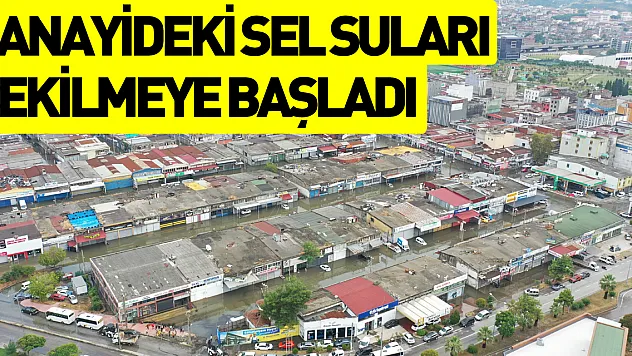 Sanayiyi vuran sel suları çekilmeye başladı