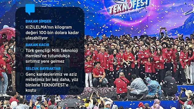 TEKNOFEST Ankara'nın kapanış töreni yapıldı