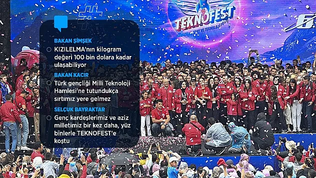 TEKNOFEST Ankara'nın kapanış töreni yapıldı