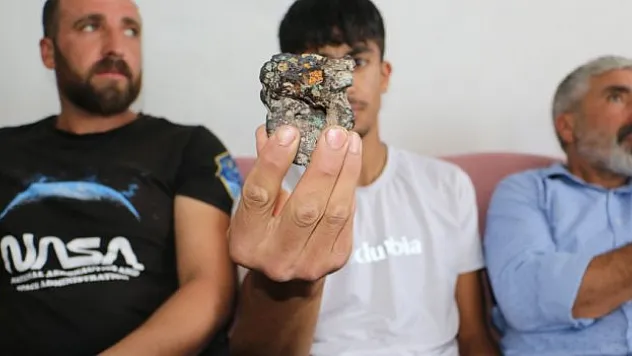 Diyarbakır'da bulunan göktaşı 4 milyon liradan satışa çıkartıldı