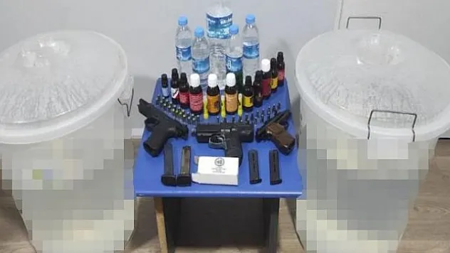 Samsun'da 93 litre sahte içki ele geçirildi