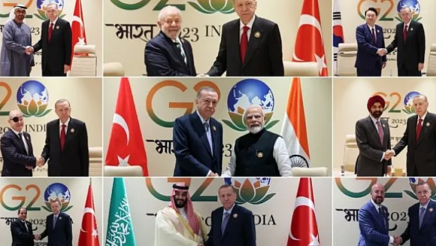 Cumhurbaşkanı Erdoğan'ın G20 Liderler Zirvesi'ndeki diplomasi trafiği