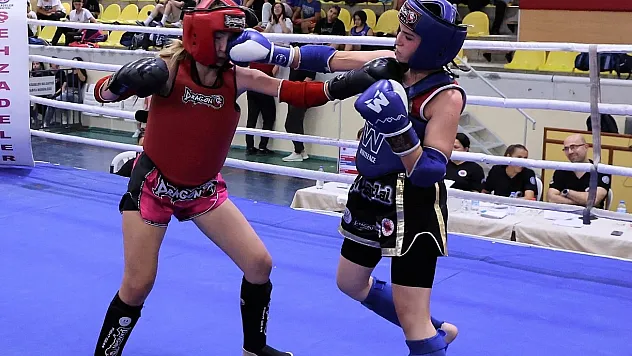 Manisa'da Muaythai Zafer Kupası turnuvası sona erdi