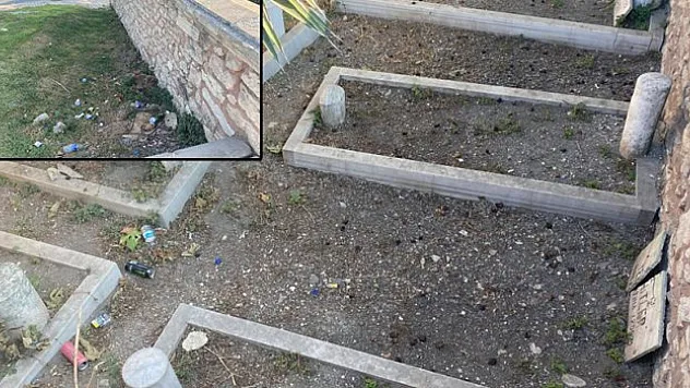 İstanbul'un fethinde şehit olan askerlerin kabirlerinin bulunduğu türbe çöplüğe döndü