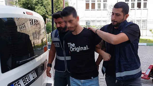 Samsun'da doktoru rehin alan şahıs adliyeye sevk edildi