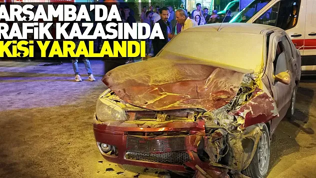 Çarşamba'da  trafik kazasında 7 kişi yaralandı