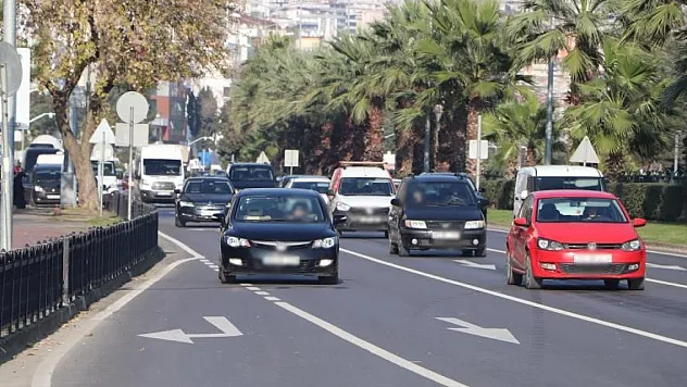 Samsun'da trafiğe kayıtlı araç sayısı 441 bini geçti