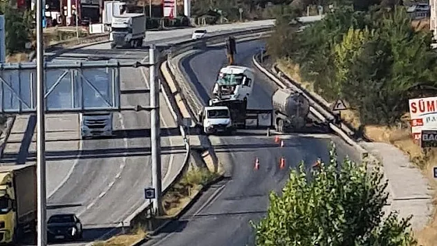 Kastamonu'da iki tır çarpıştı: 1 yaralı