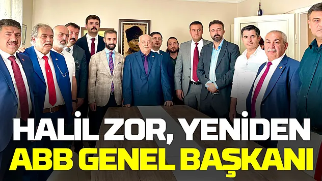Halil Zor, yeniden ABB Genel Başkanı