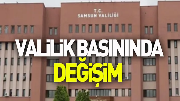 Valilik'te değişim