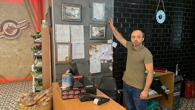 Çalıştığı kasabın kasasından 15 günde 150 bin TL çaldı: Hırsızlık anı kamerada