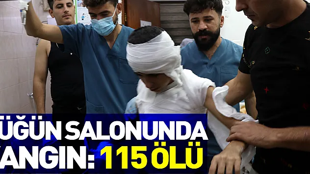 Irak'ta düğün salonunda yangın: 115 ölü