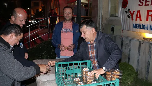 Havza Belediyesinden kandil simidi