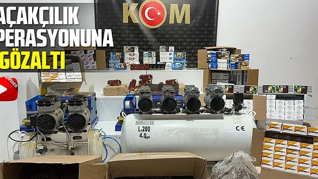 Kaçakçılık operasyonunda 4 zanlı yakalandı