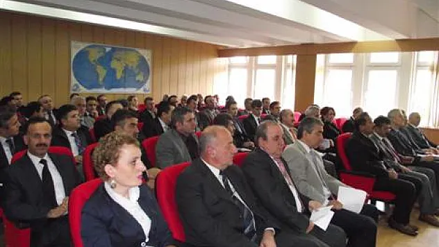 Okul Müdürlerinden Kaymakama ziyaret